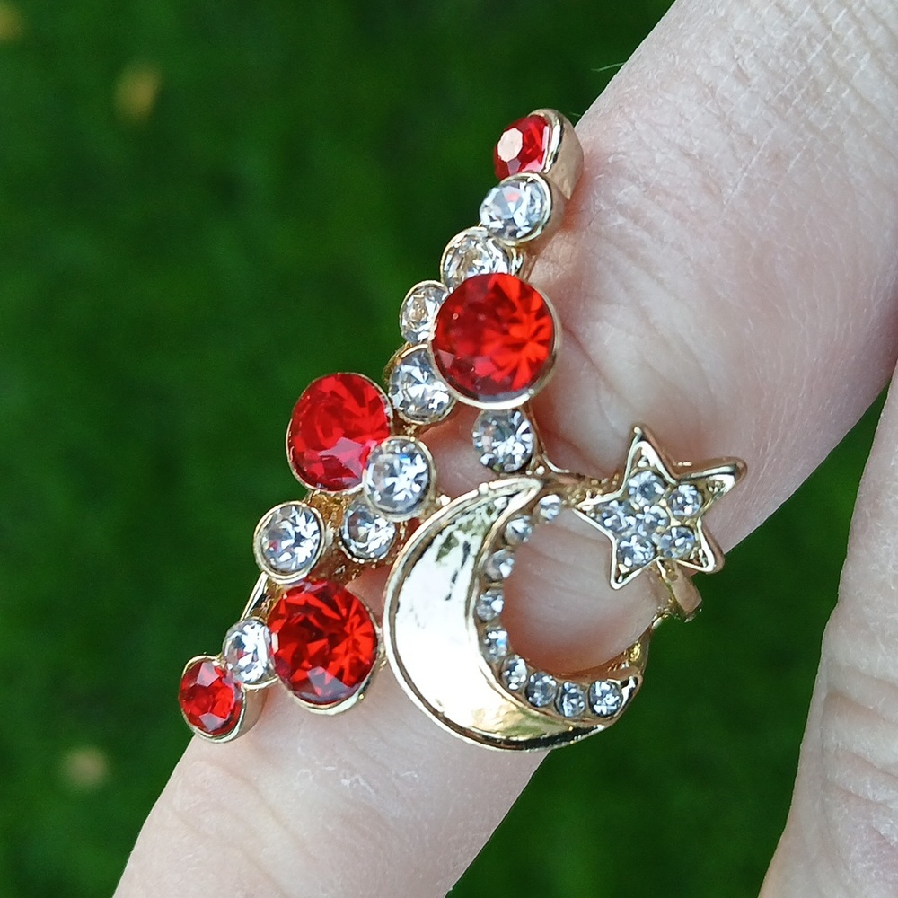 New Celestial Gold Tone Ring.